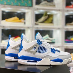 Air Jordan 4Tinker "Black Cement" Michael Jordan AJ4 generation in the middle to